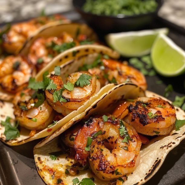 Taco de camarón