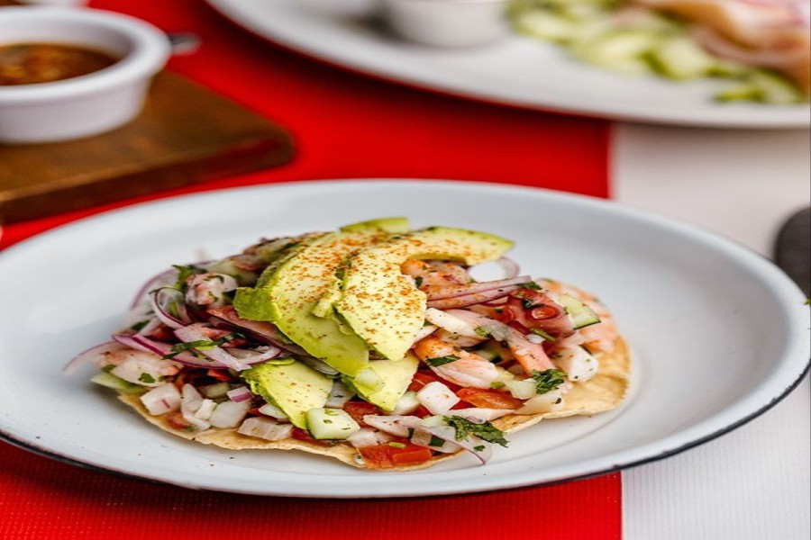 TOSTADA CEVICHE CAMARON