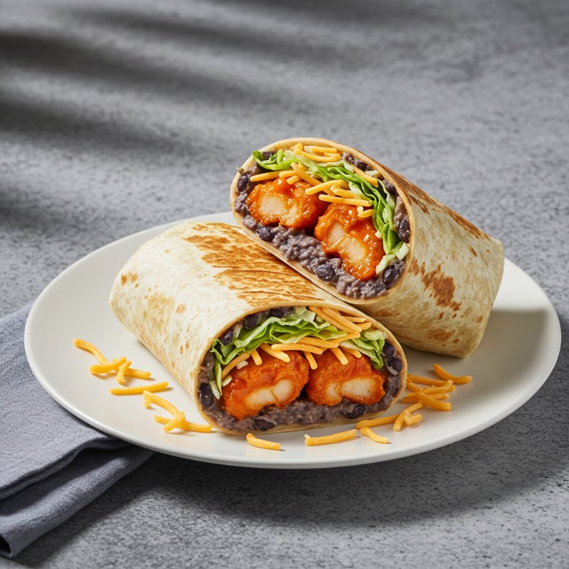 Burrito Buffalo Hot
