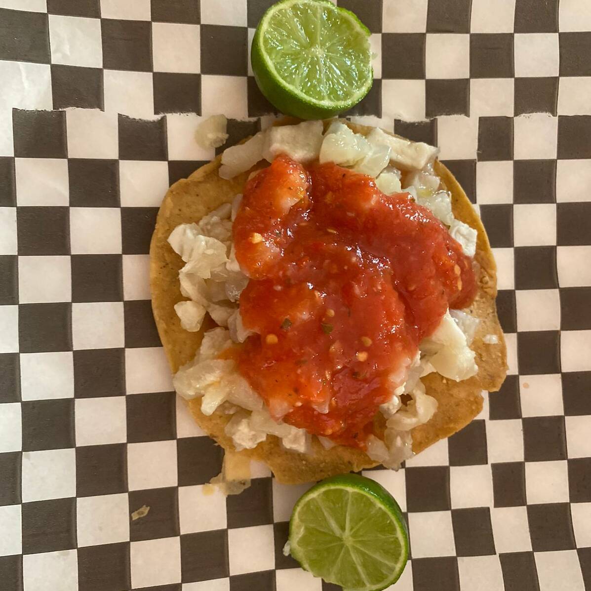 Tostada-Cuero
