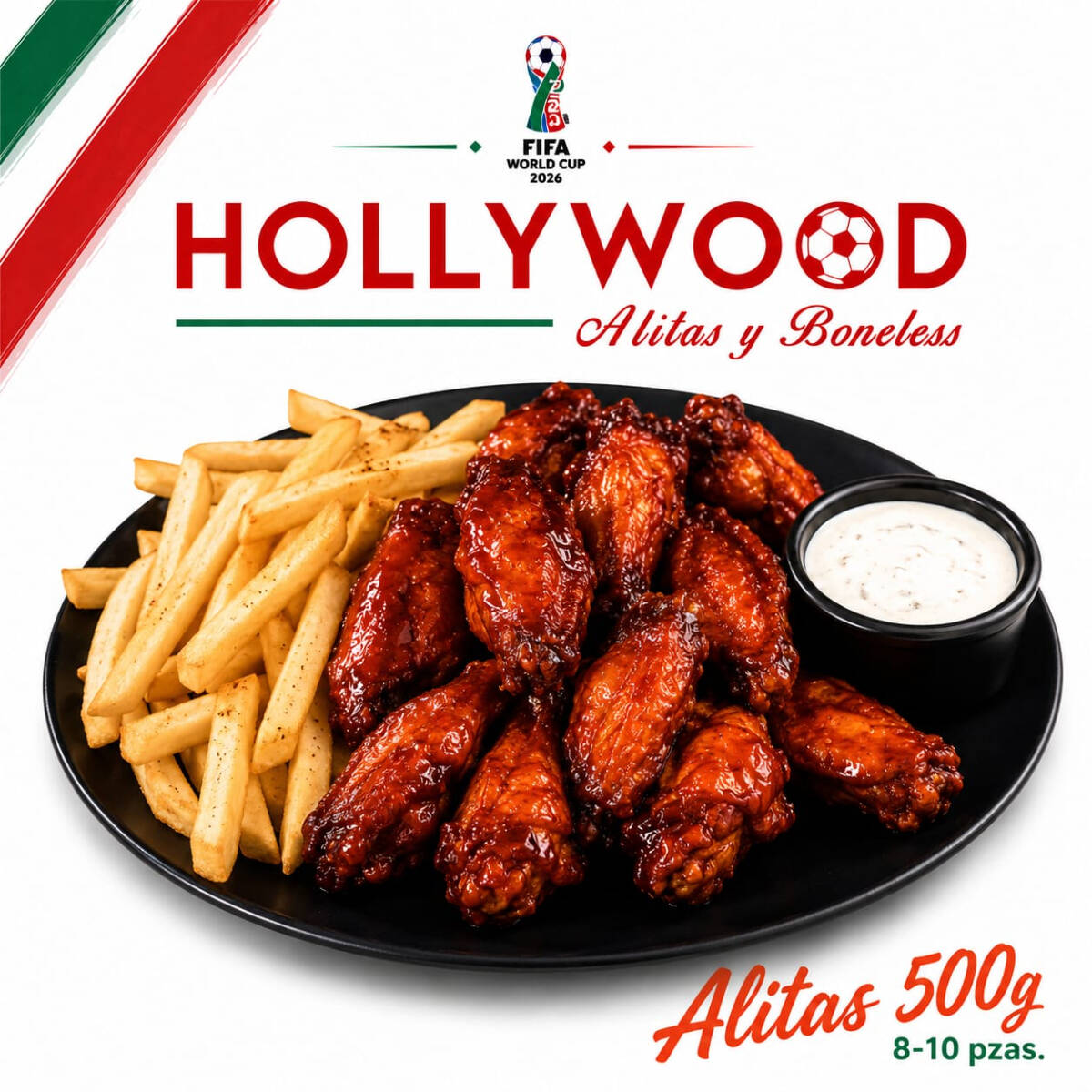 Alitas 500g