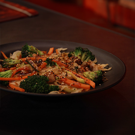 Teriyaki con Arrachera
