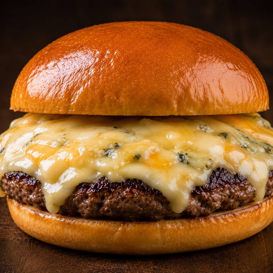 Hamburguesa 4 Quesos