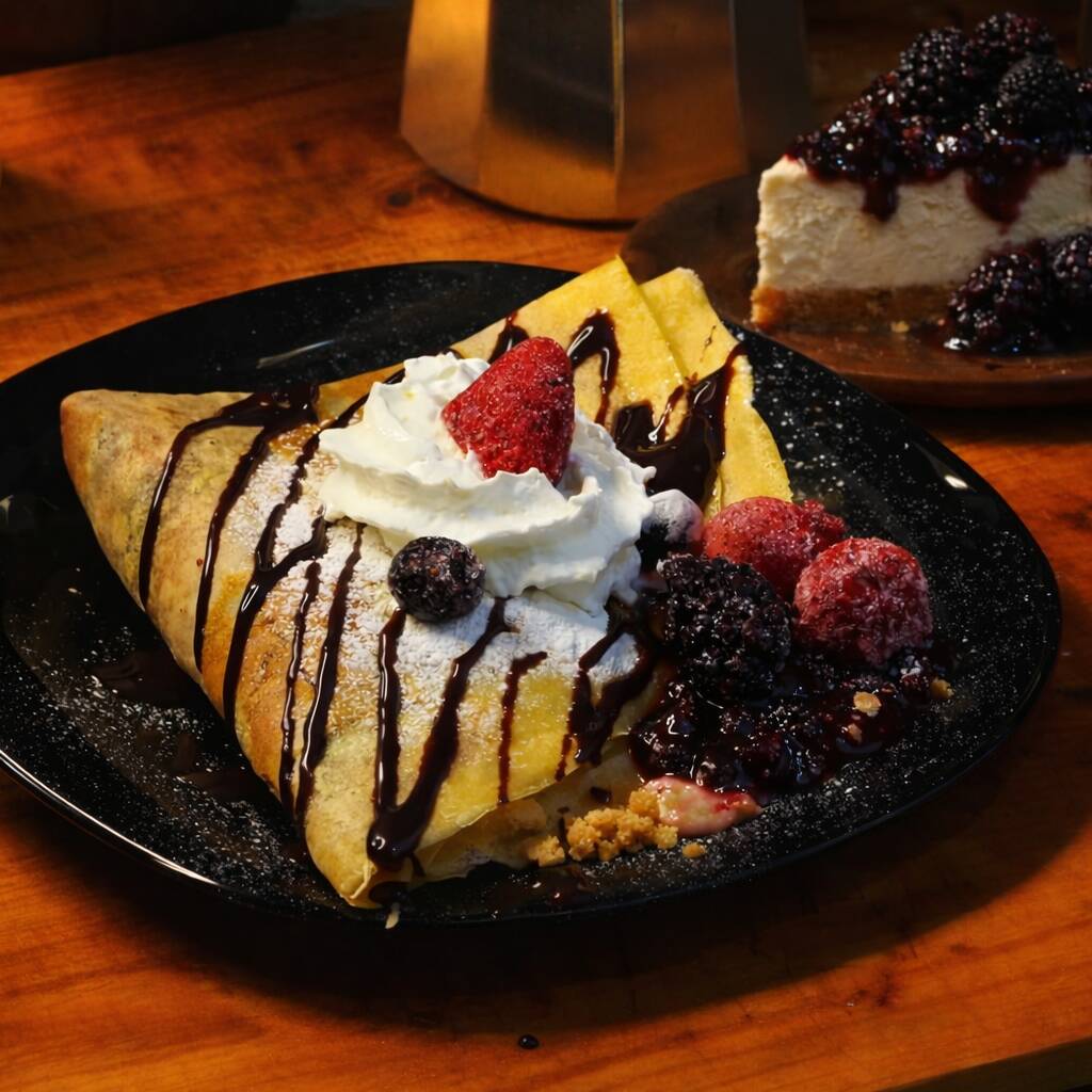 Amatista Cheesecake Crêpe
