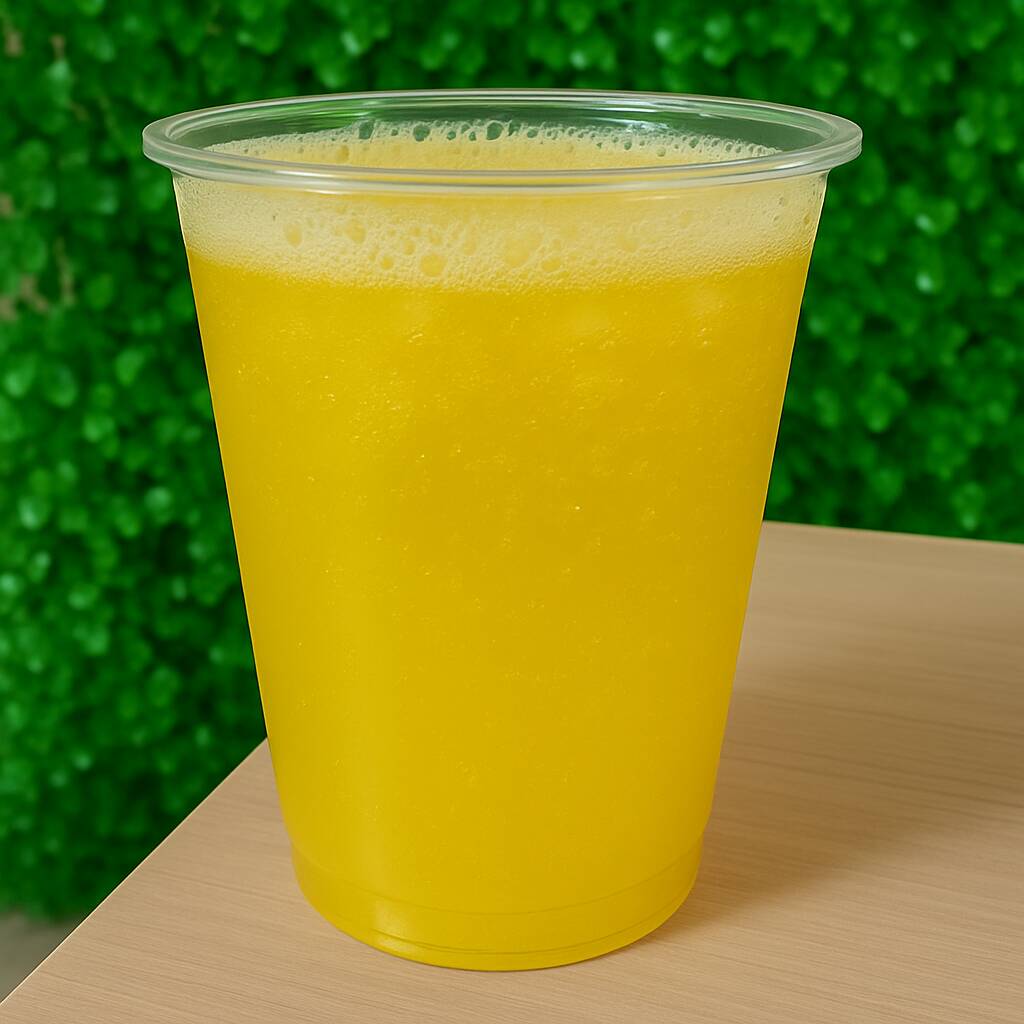 Soda de frutos amarillos