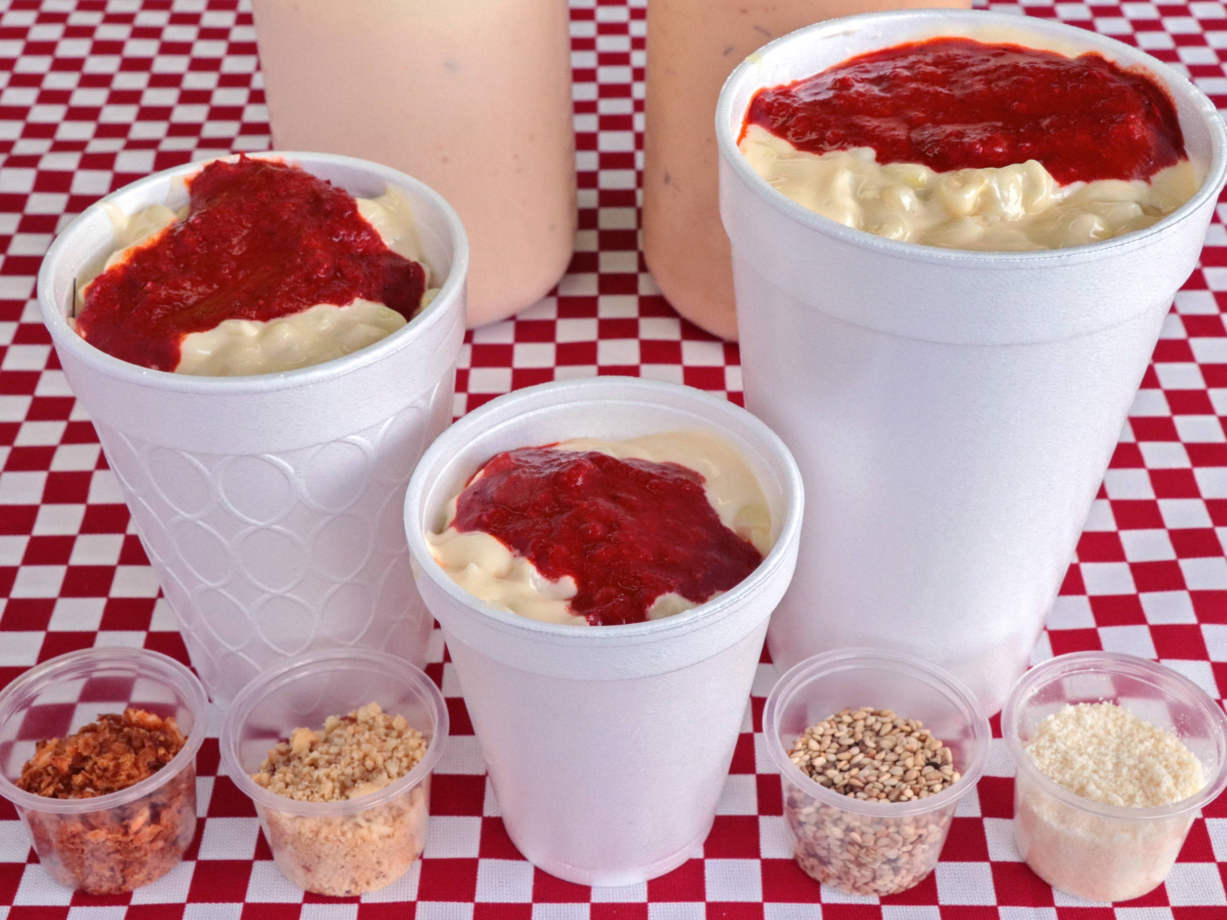 Elote en Vaso sin Queso Mediano