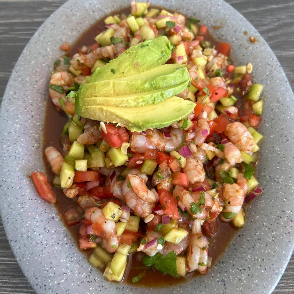 Ceviche de Camaron Salseado