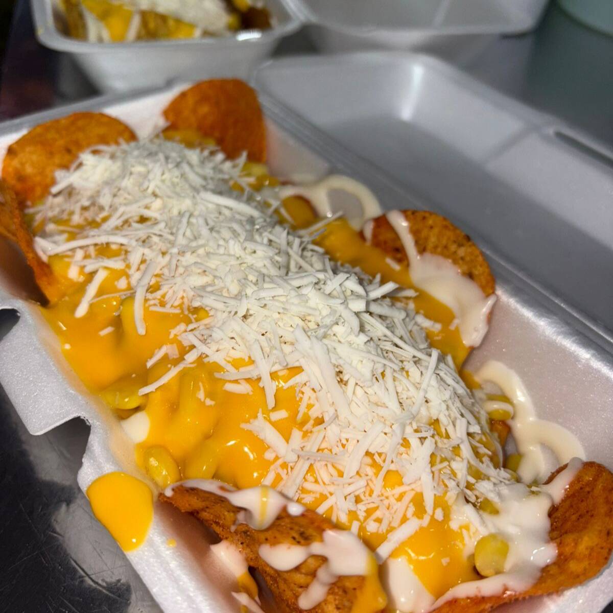 Papas Preparadas en Charola