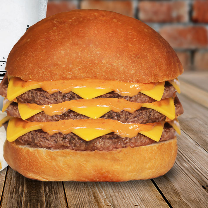 Cheeseburger Triple