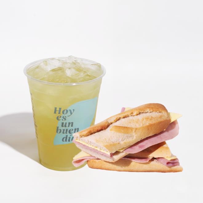 COMBO REFRESHER MANGO + BAGUETTE