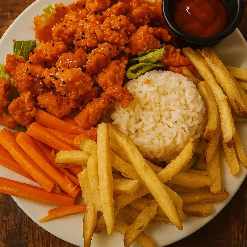 Boneless + Papas Fritas