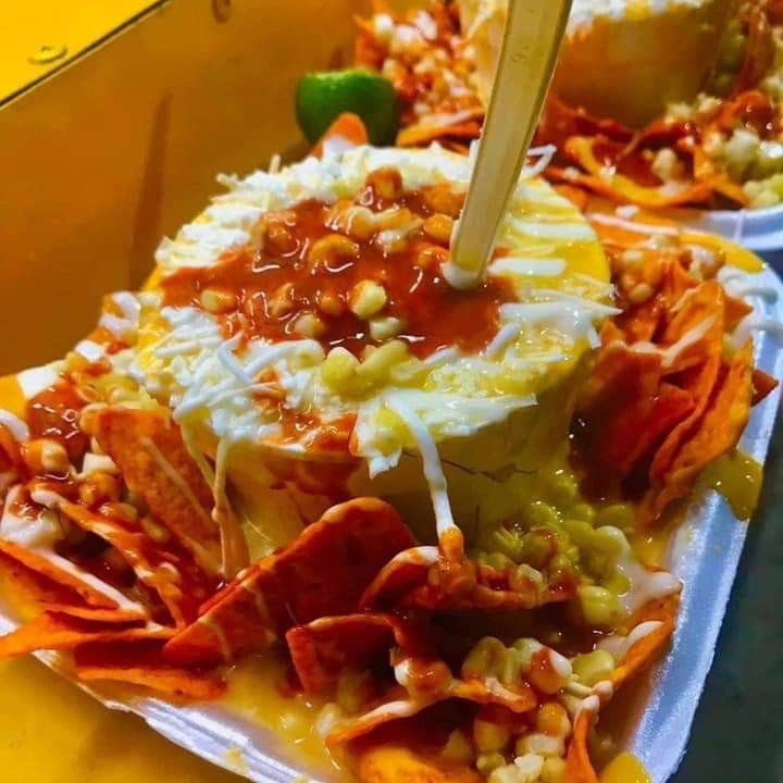 Esquites con doritos