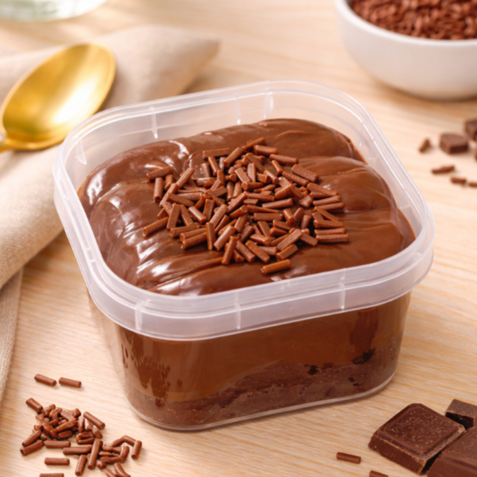 Delicioso brigadeiro super cremoso, feito no dia. Perfeito pra matar a vontade de doce agora!