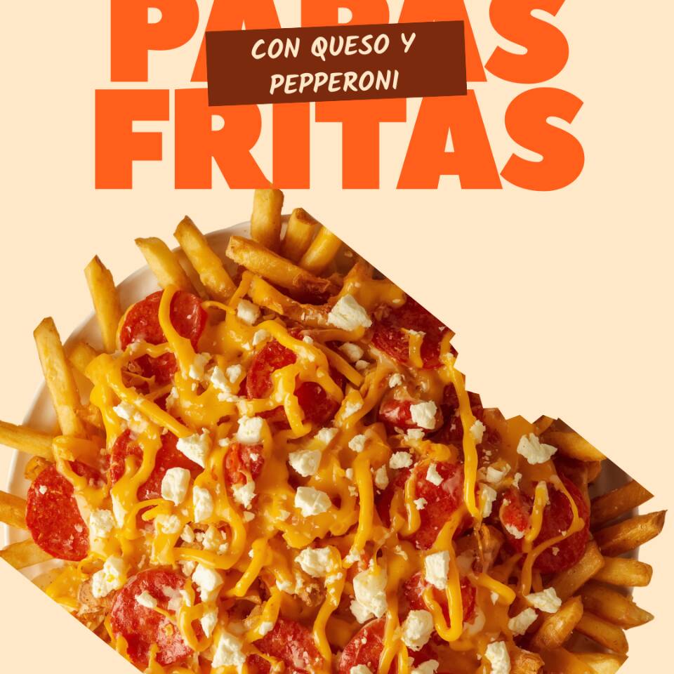 Papas Fritas Pizza