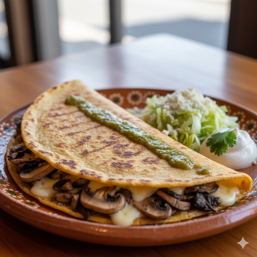 Quesadillas de Champiñones