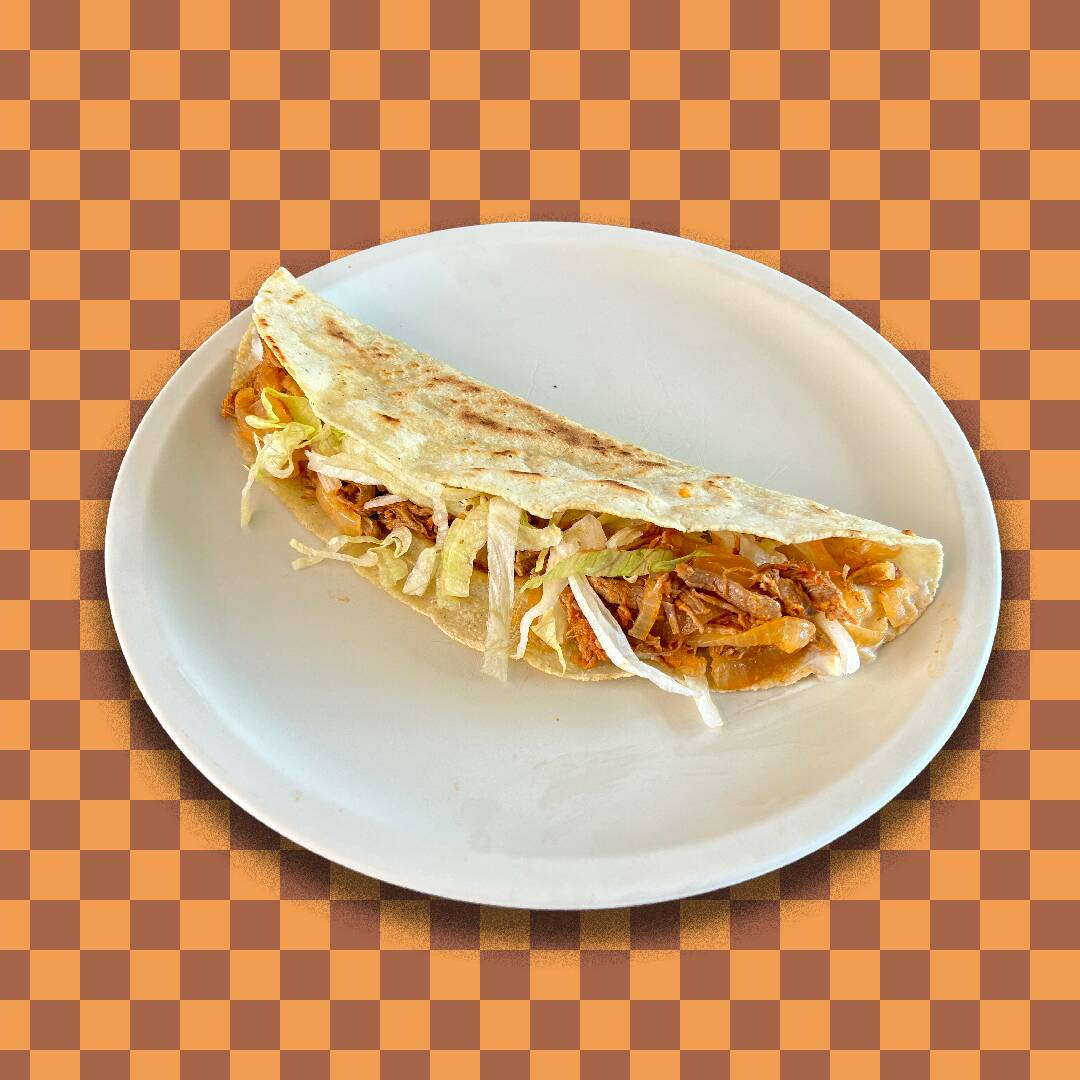 Quesadilla de Tinga de Res