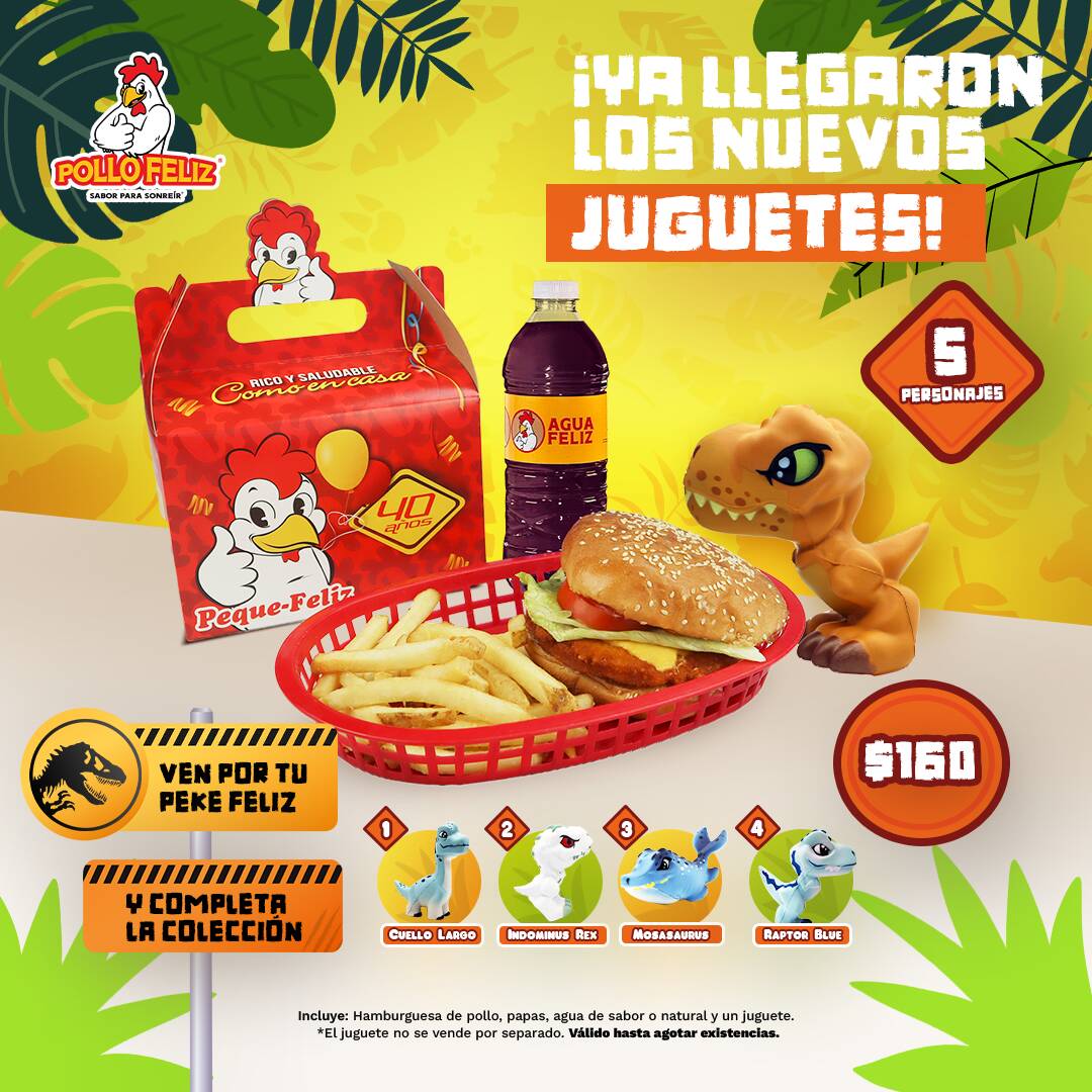 Peke Hamburguesa - Jurassic World