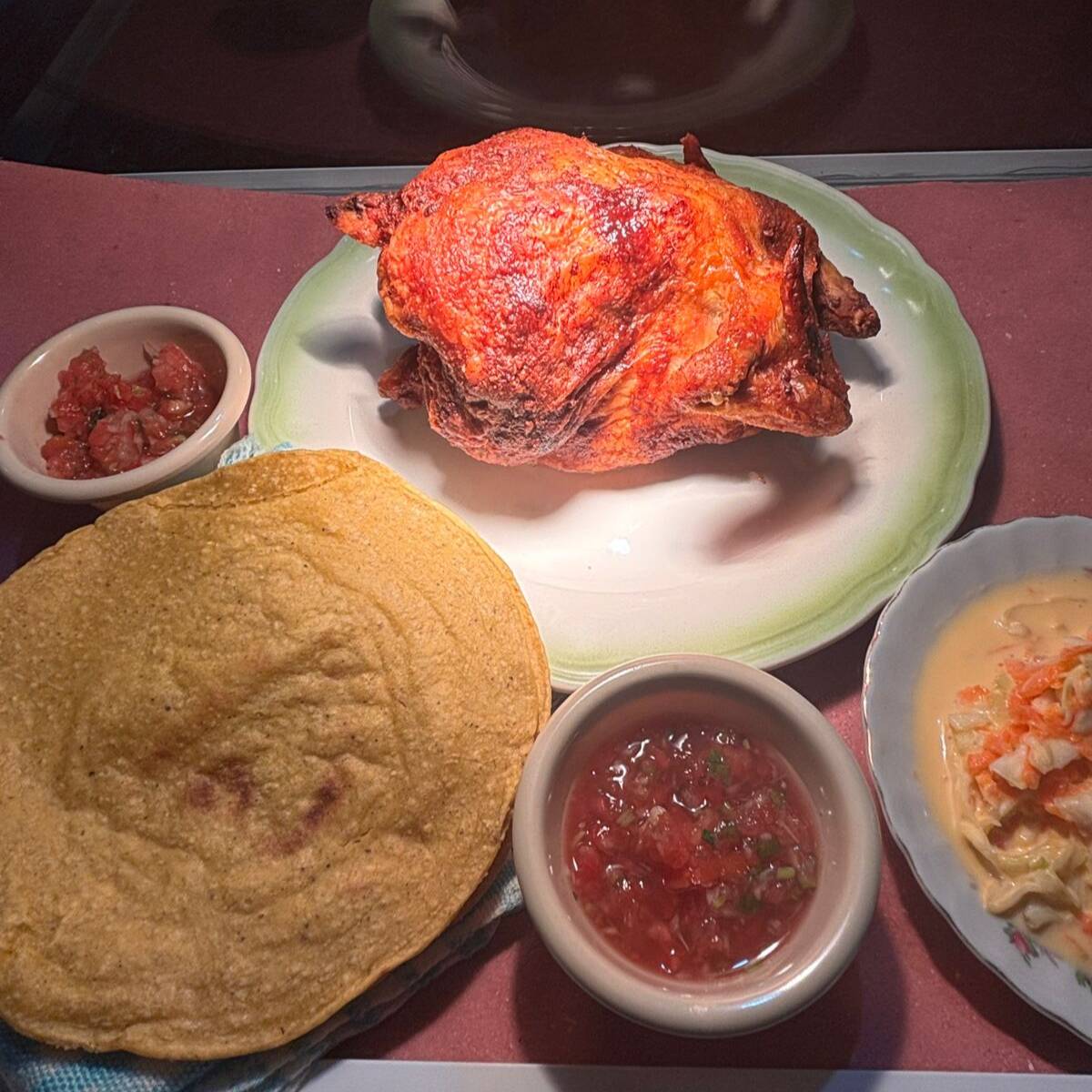 1 Pollo Rostizado Entero