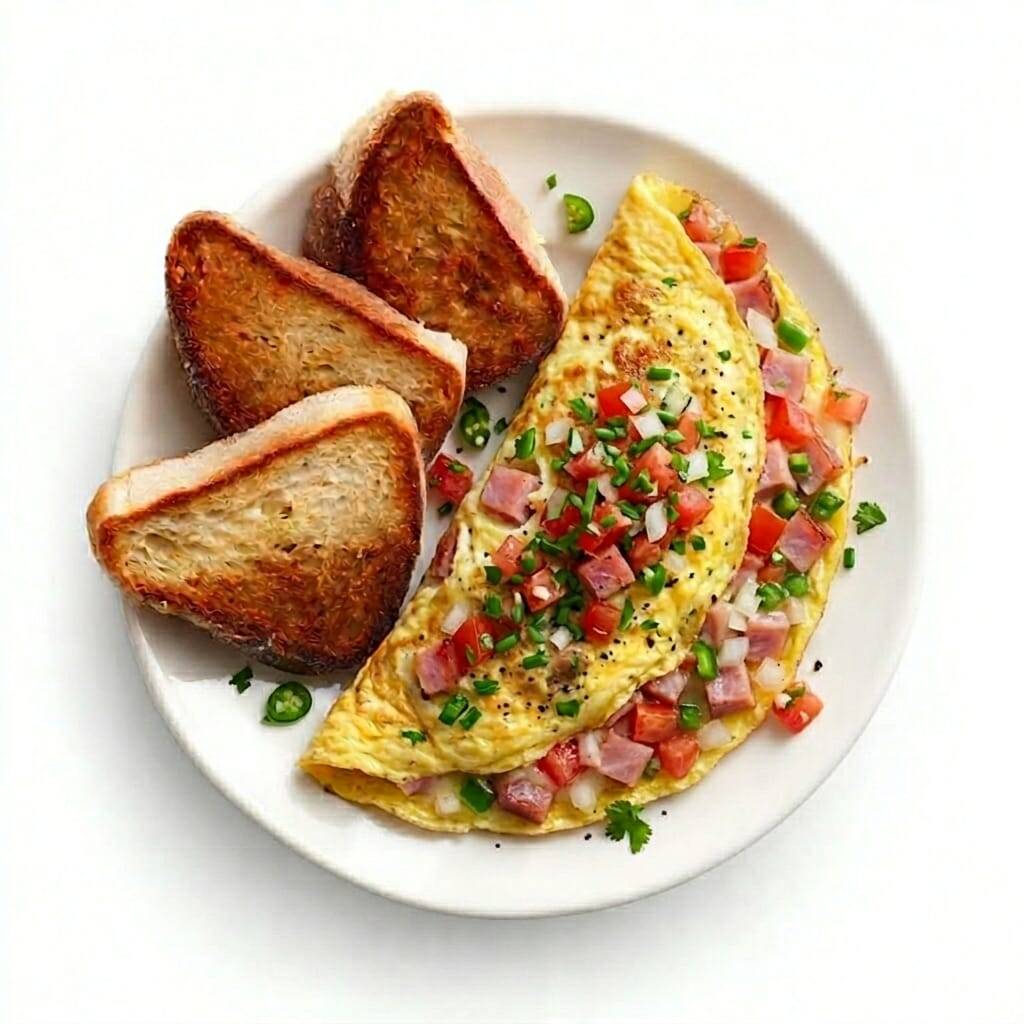 Omelette a la Mexicana