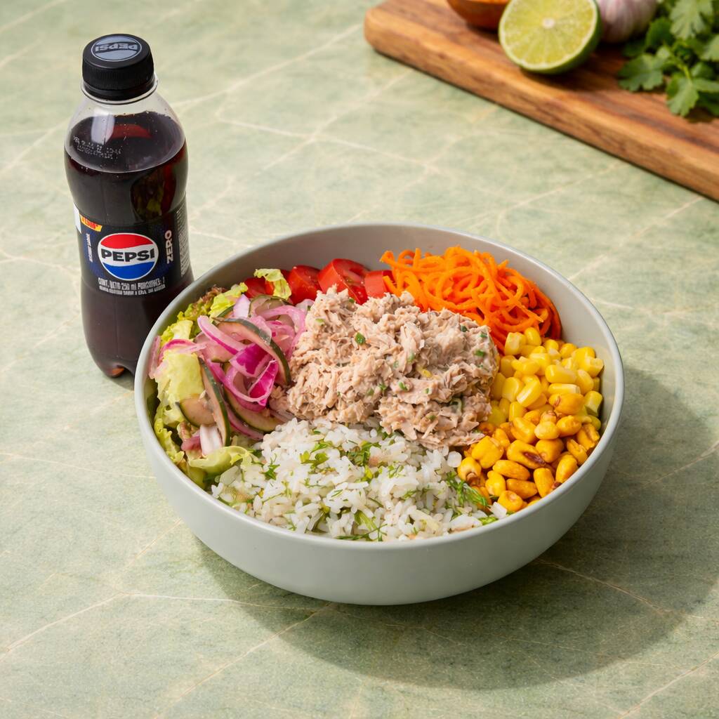 Combo Menú Fresco Atún Bowl