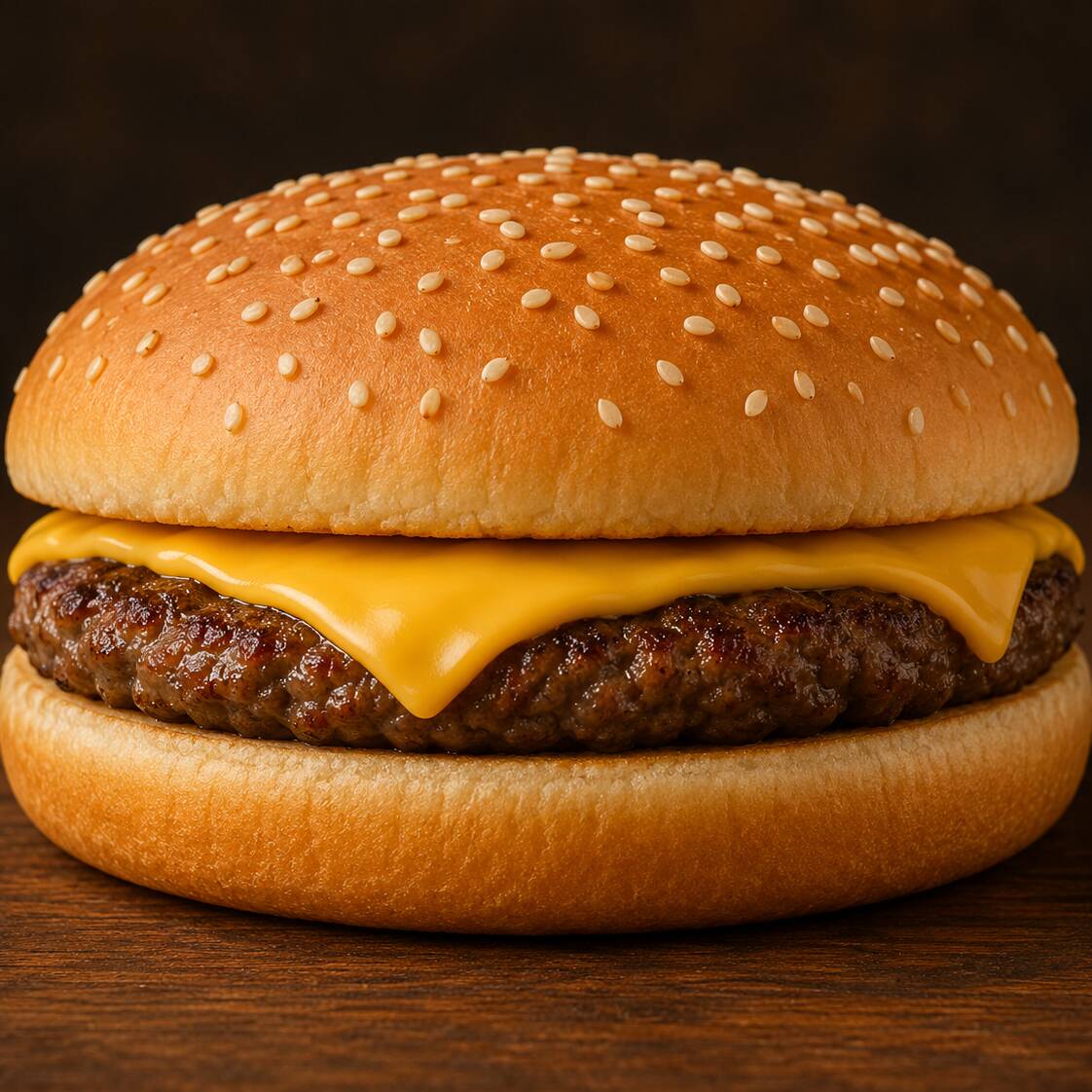 Hamburguesa Carne y Queso.