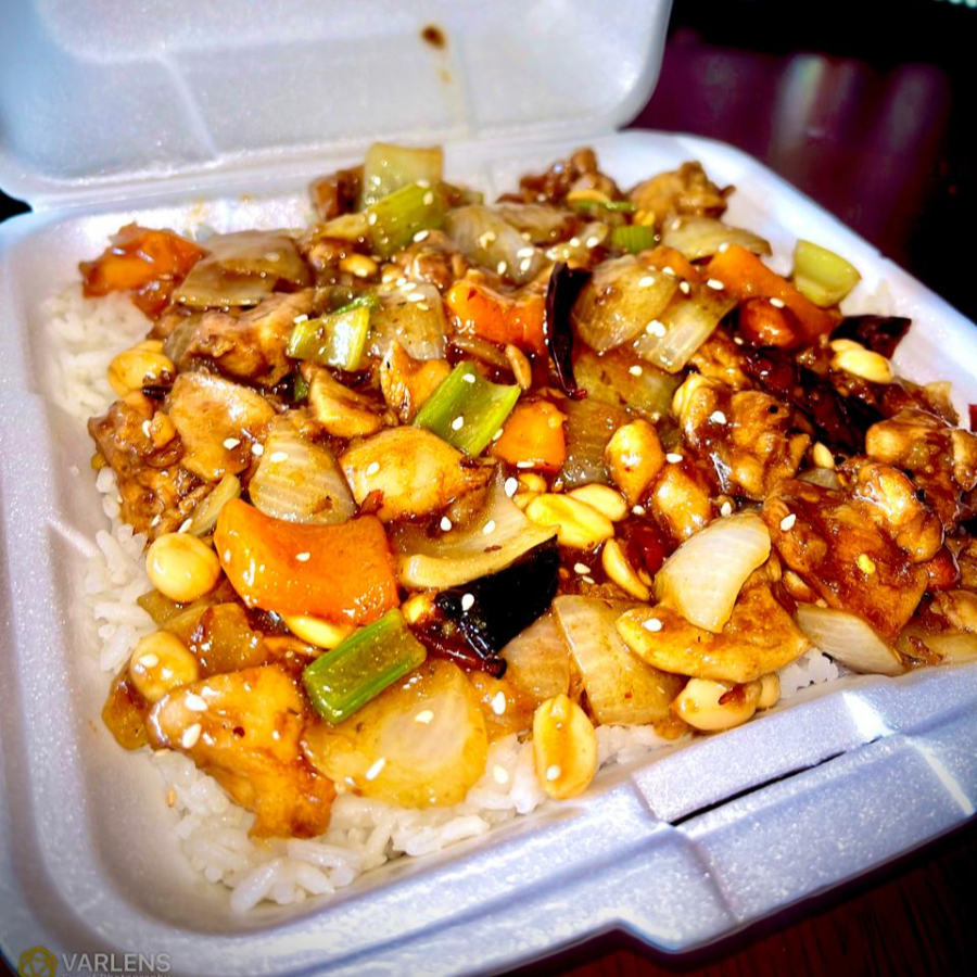 KUNG PAO DE POLLO (PICANTE)