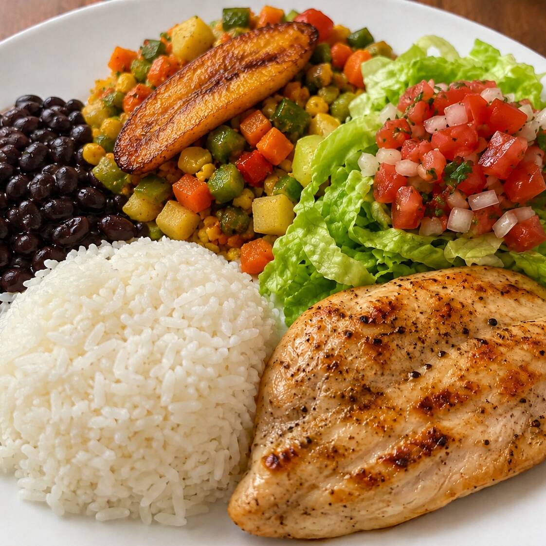 Casado de Pechuga a la Plancha + Refresco