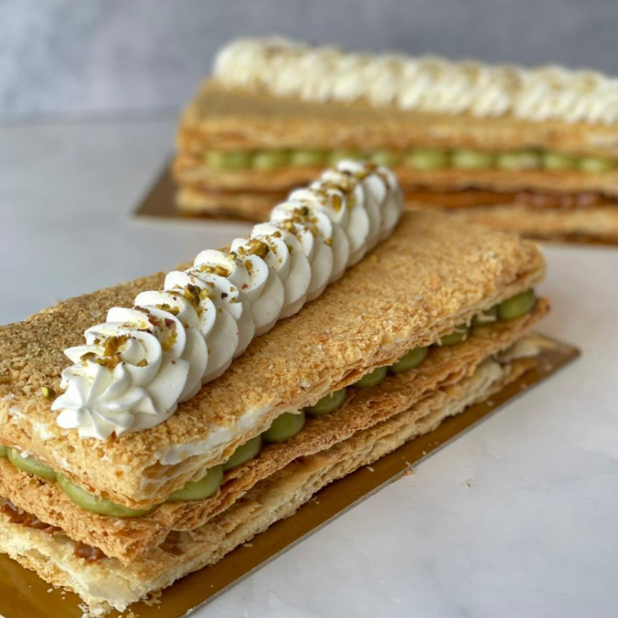 Milhojas de Pistachos (entero)