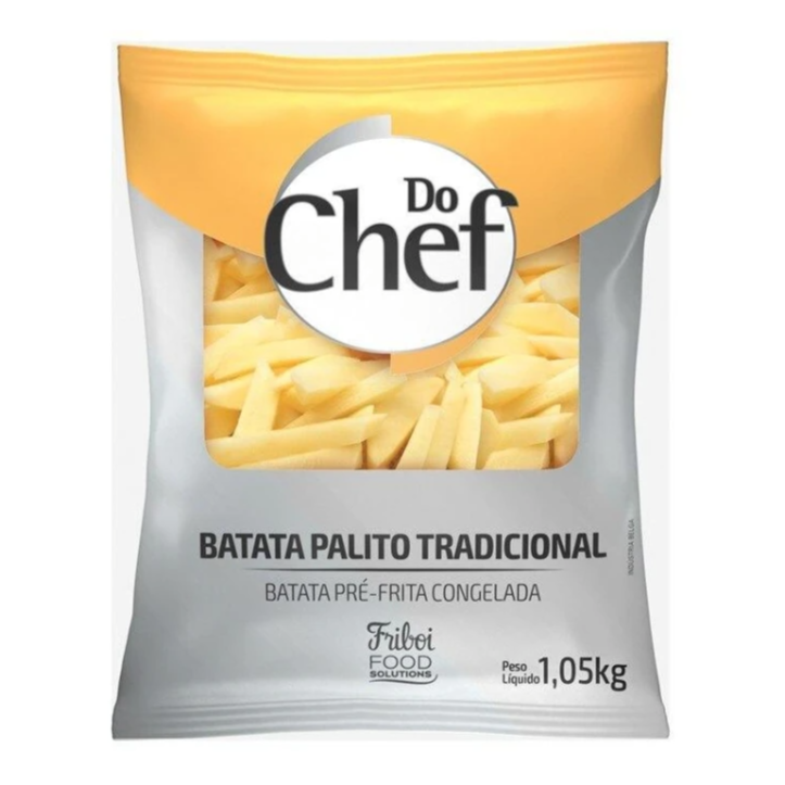 🍟 Batata do Chef Pré-Frita (Pacote 1kg) 🍟
Praticidade e crocância garantidas na sua mesa! Fica pronta em minutos, douradinha por fora e macia por dentro. Perfeita para acompanhar aquele churrasco ou a porção do final de semana. Garanta o seu pacote!