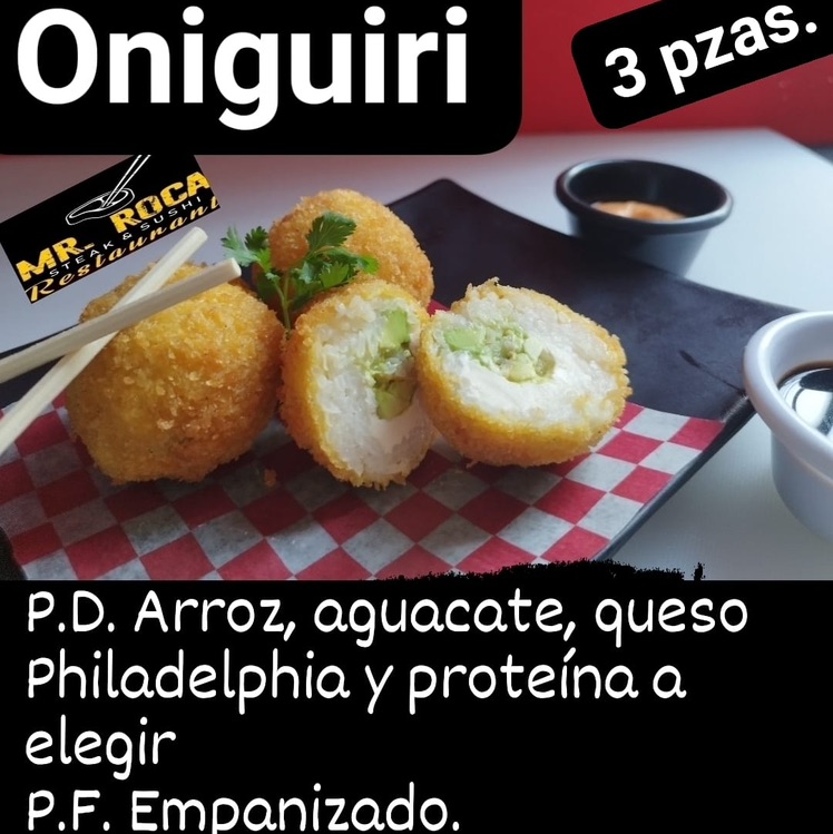 Oniguiri 3 pzas