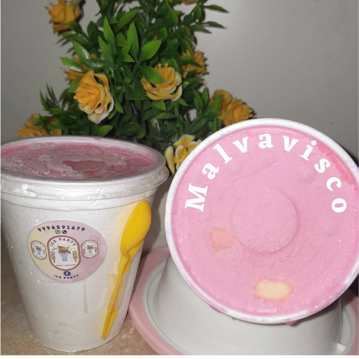 Helado Gourmet Sabor Malvavisco