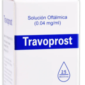 Travoprost 0.04 Mg / Ml Caja con Gotero con 2.5 Ml