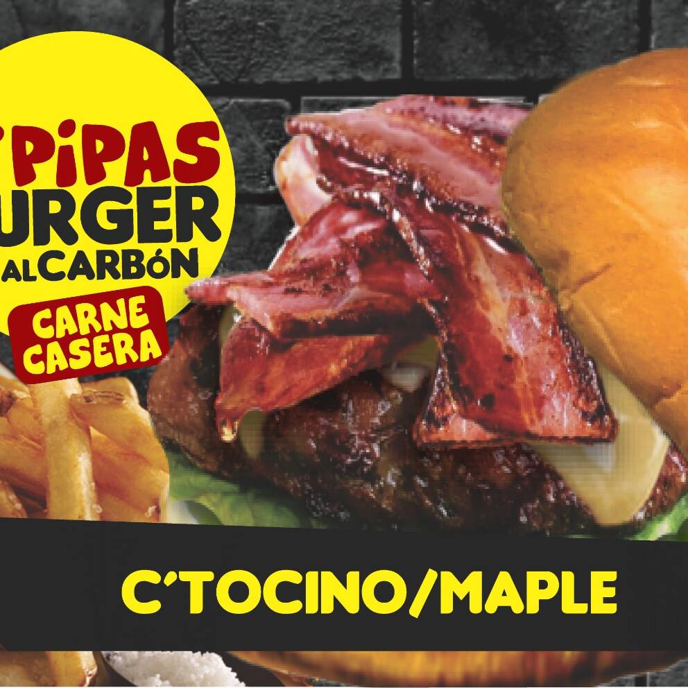 C´TOCINO/MAPLE y PAPAS
