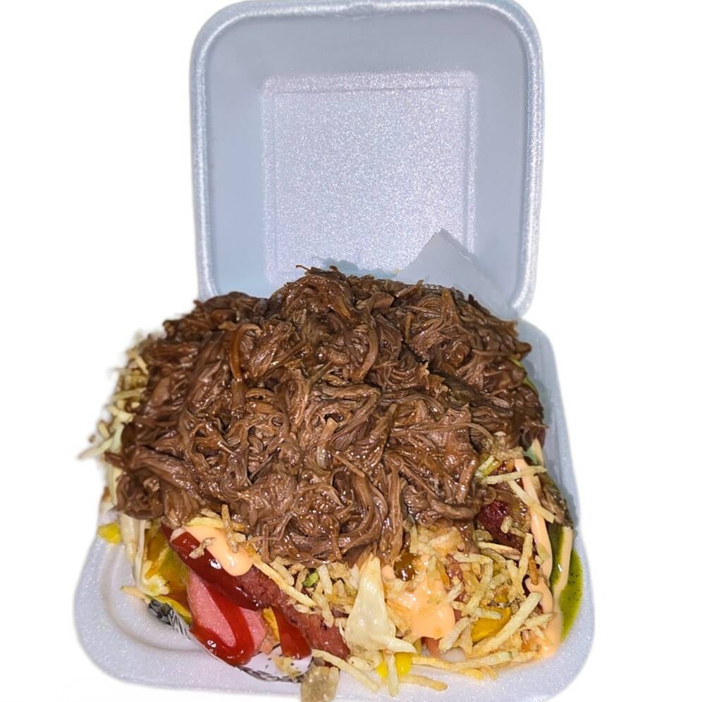Salchipapa Con Carne