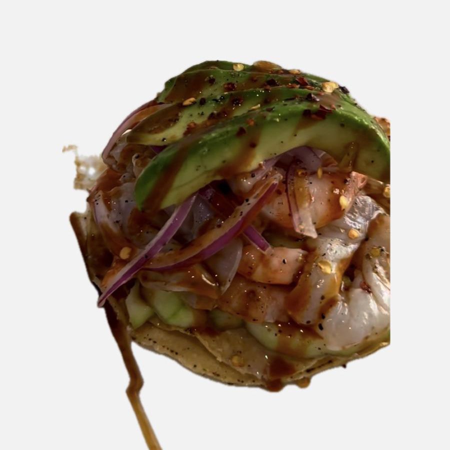 Tostada Aguachile Mixto