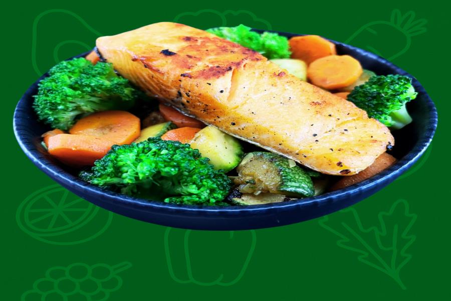 ASADA DE SALMON