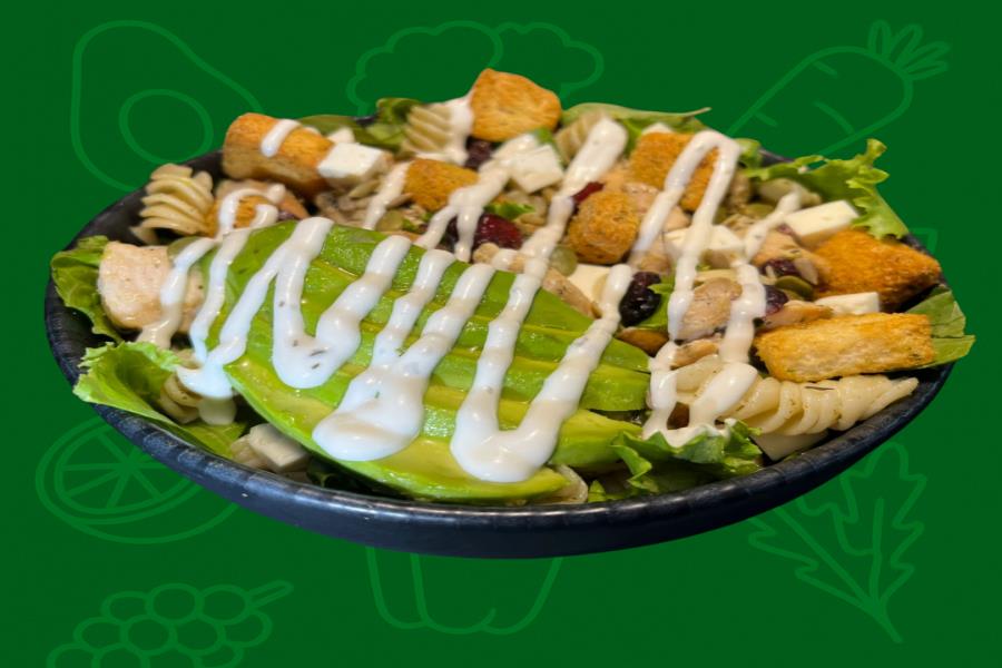 ENSALADA POLLO CON AGUACATE