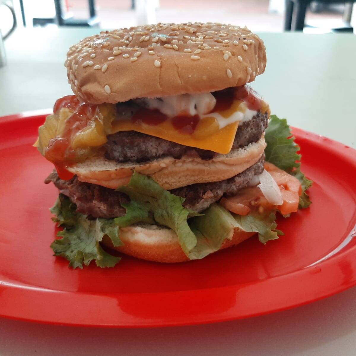 HAMBURGUESA DOBLE CARNE