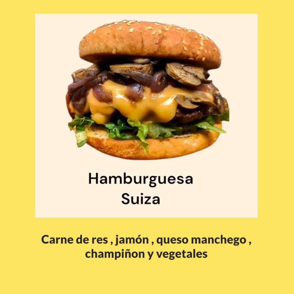 Hamburguesa Suiza