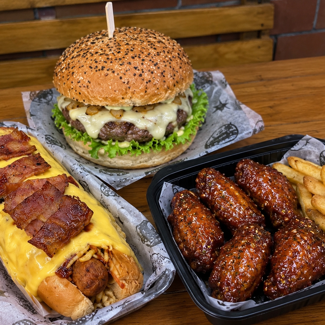 Combo Glotón Tasmania X 3 🍗🍔🌭🍟