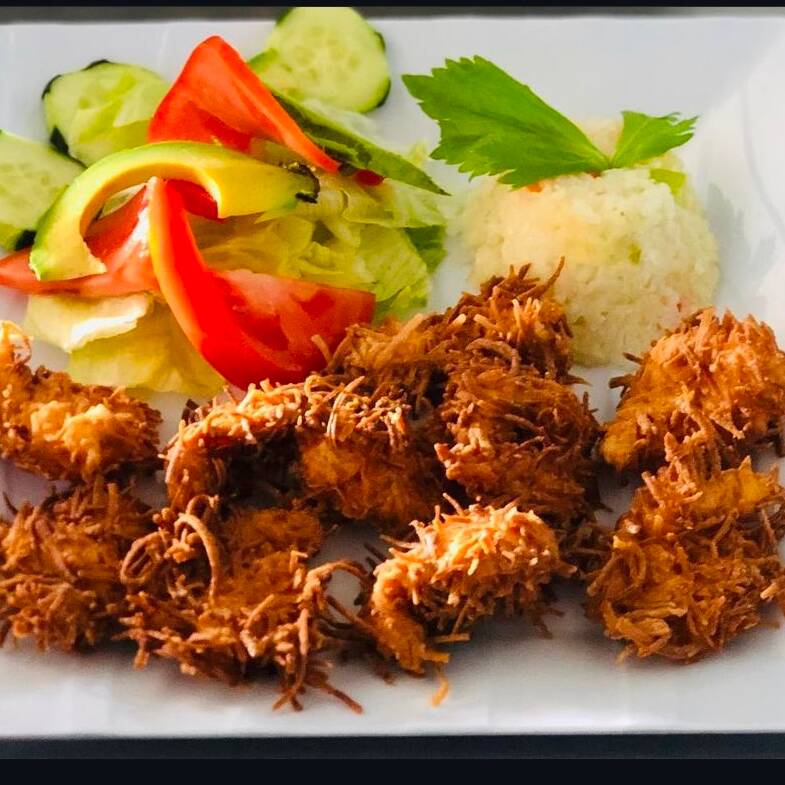 Camarones al Coco