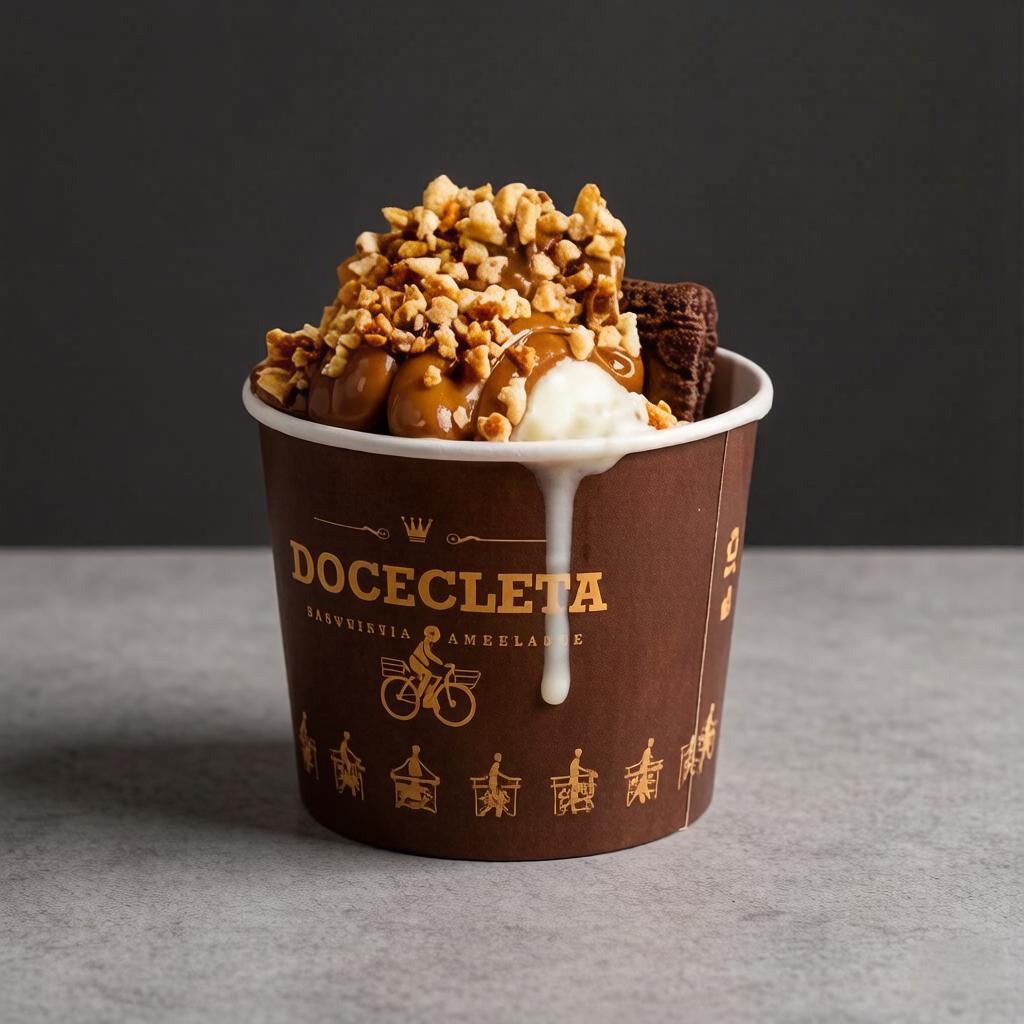 Apresentamos nosso inigualável Brownie Clássico ao Leite, uma irresistível combinação de sabor intenso de chocolate e textura macia, harmoniosamente acompanhado de uma generosa bola de sorvete cremoso Fri-Sabor. Para finalizar, temos uma deliciosa cobertura e uma crocante farofinha, ambas perfeitamente personalizáveis ao seu gosto. Este é, sem dúvidas, um deleite para os apaixonados por doces.