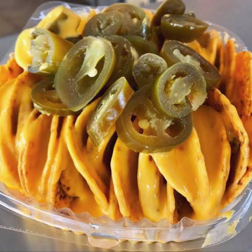 Nachos con queso