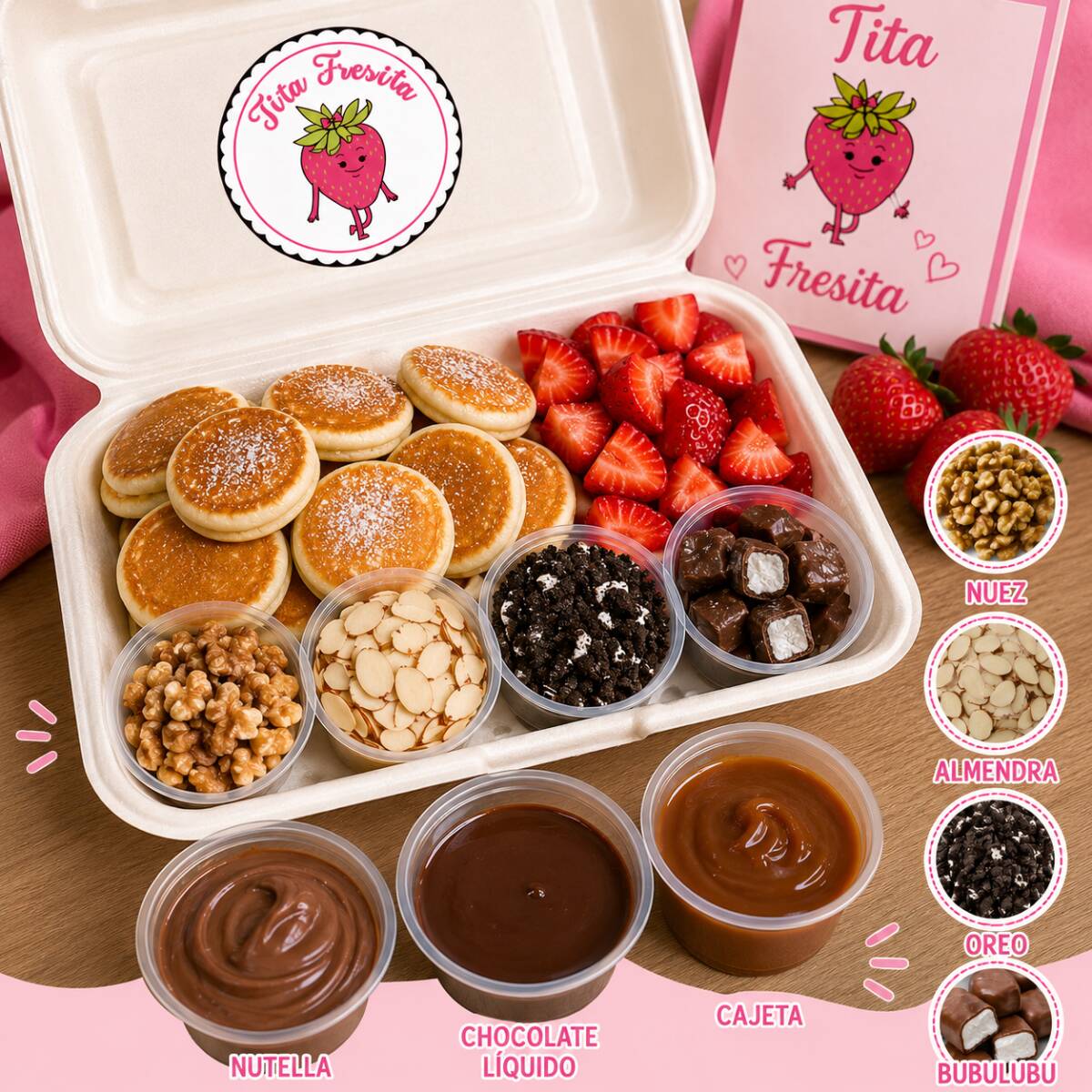 Mini Hot Cakes 12 Piezas