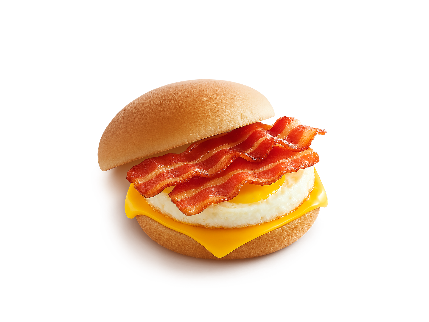 Sándwich Queso, Huevo y Tocino