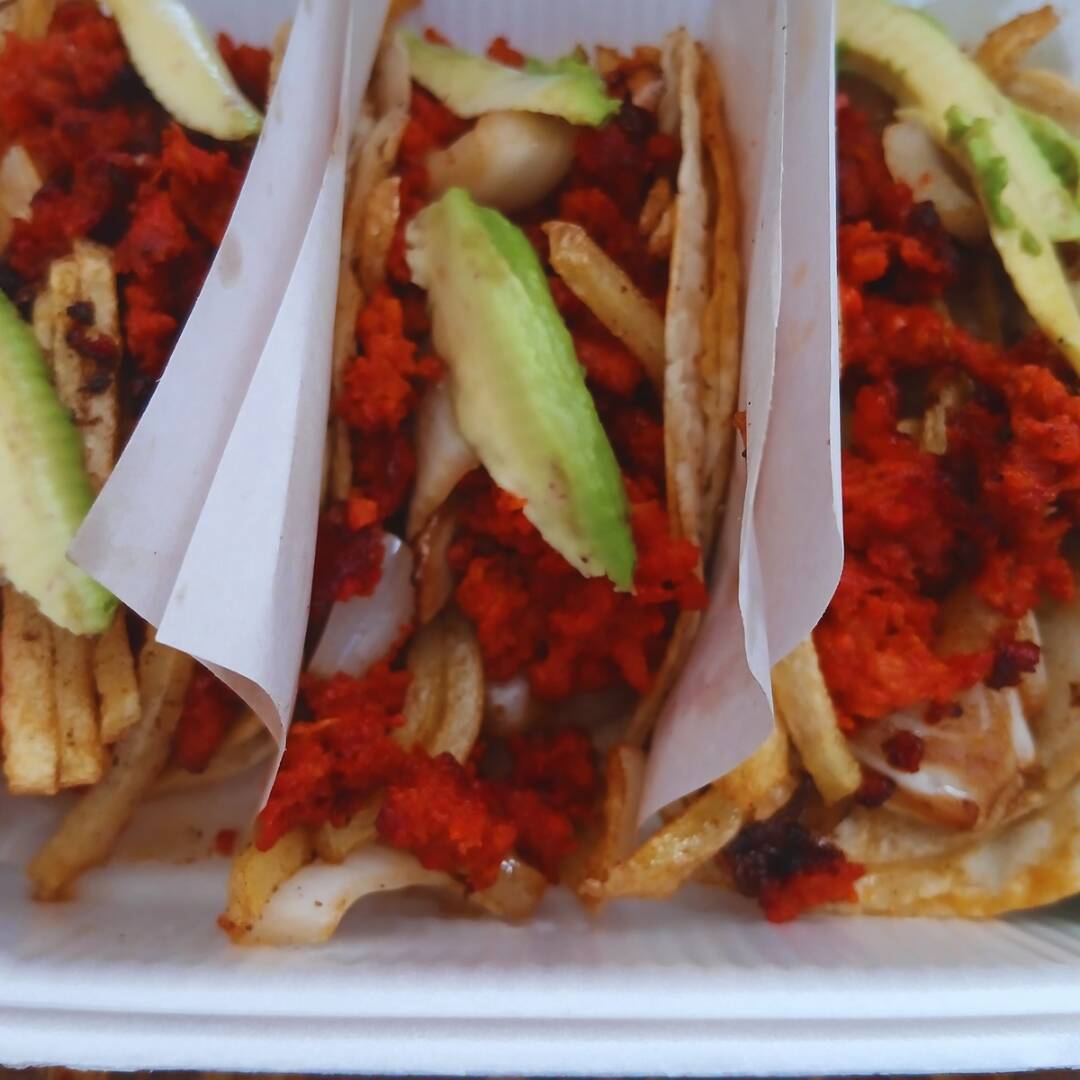 Longaniza RANCHERA orden de 3 tacos