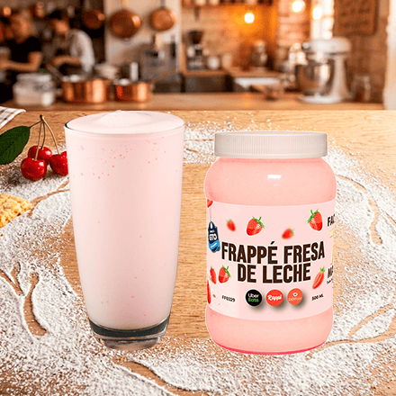 Frappe Fresa de Leche 500 ml