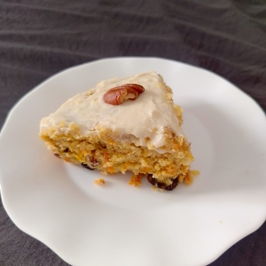 Rebanada Pastel de Zanahoria