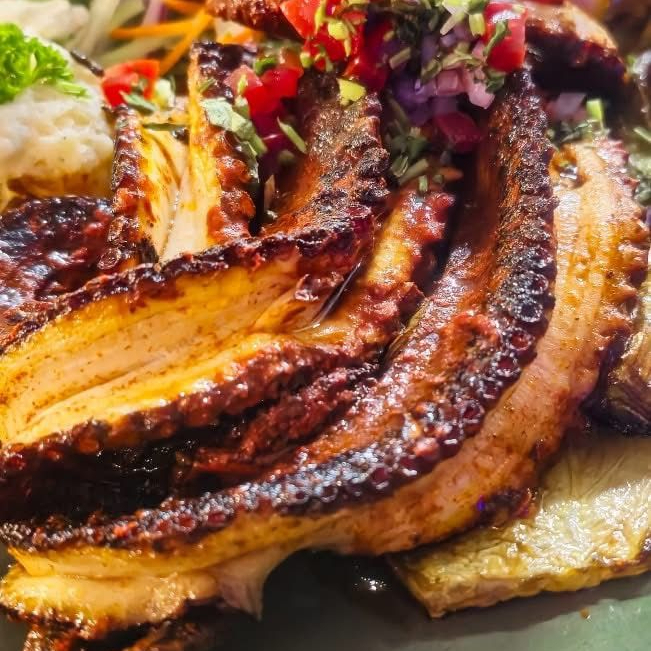 Pulpo a las Brasas