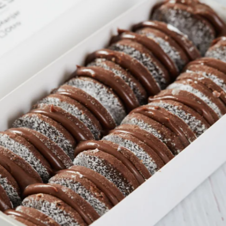 Alfajores Pequeños de Chocolate